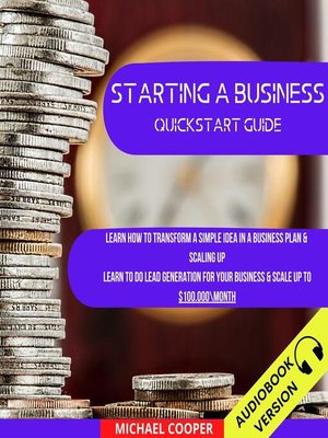 cover image of Starting a Business Quickstart Guide